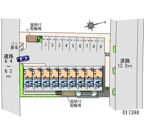 ★手数料０円★横浜市青葉区荏田西　月極駐車場（LP）